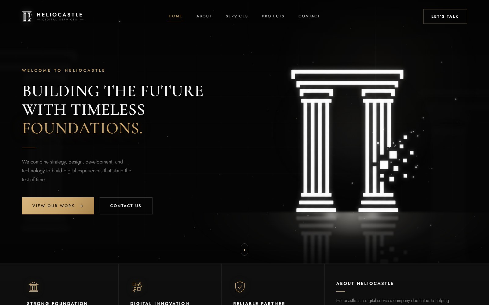 Heliocastle Website
